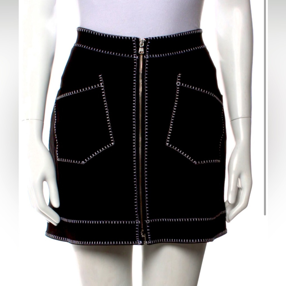 Alexandar McQueen mini skirt